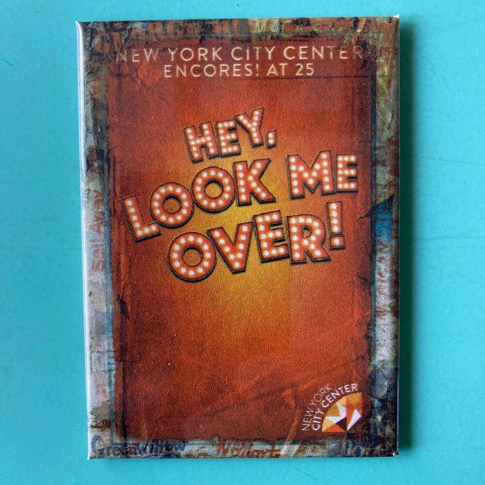 New Magnet from Hey, Look Me Over! At City Center NYC Encores 2018 Bebe Neuwirth